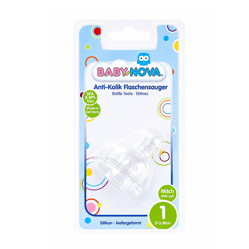 15372-6 سر شیشه باریک ارتودنسی بیبی نوا baby nova مدل 15372 - تصویر 1