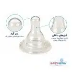 سر شیشه باریک بیبی نوا baby nova مدل 17303 - تصویر 3