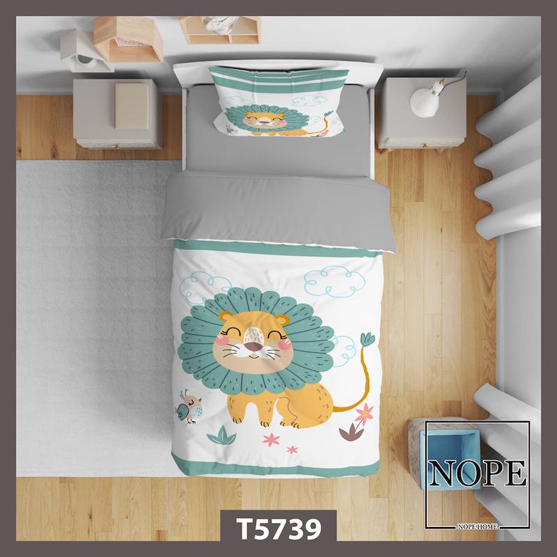 118.jpg روتختی کودک طرح شیر مدل T5739 - تصویر 1