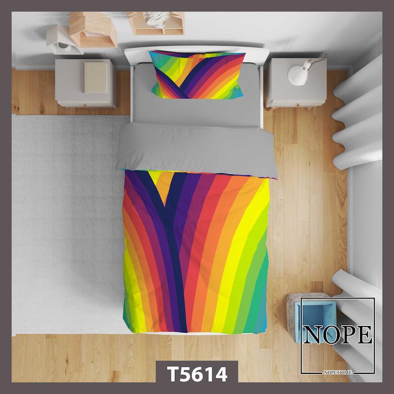 159.jpg روتختی کودک طرح چندرنگ مدل T5614 - تصویر 1