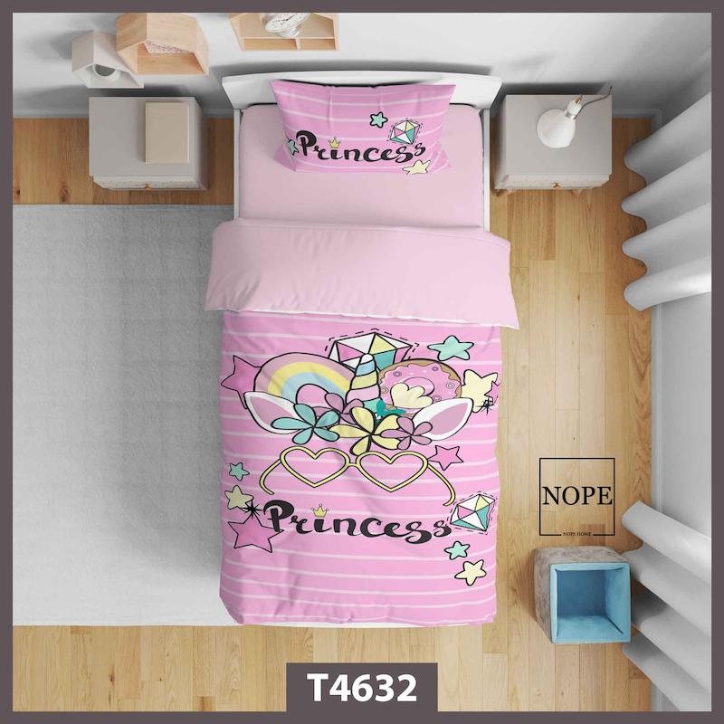 165.jpg روتختی کودک طرح اسب تکشاخ مدل T4632 - تصویر 1