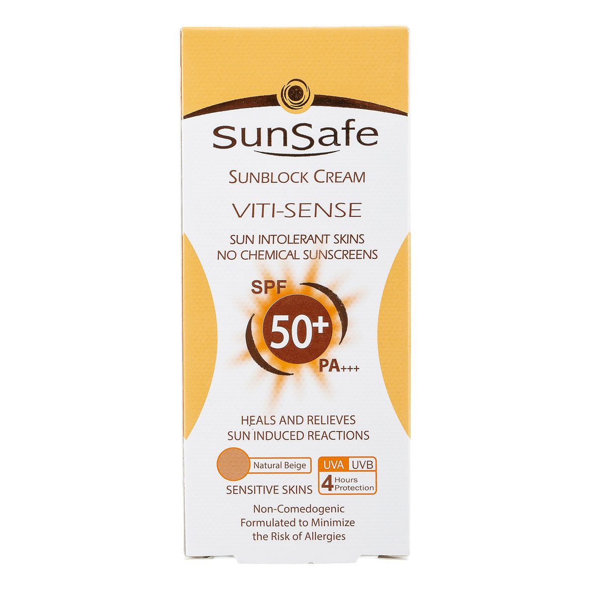 6260147740069-2-min.jpg کرم پودری ضد آفتاب spf +50 سان سیف رنگ بژ طبیعی (50 گرم) - تصویر 1