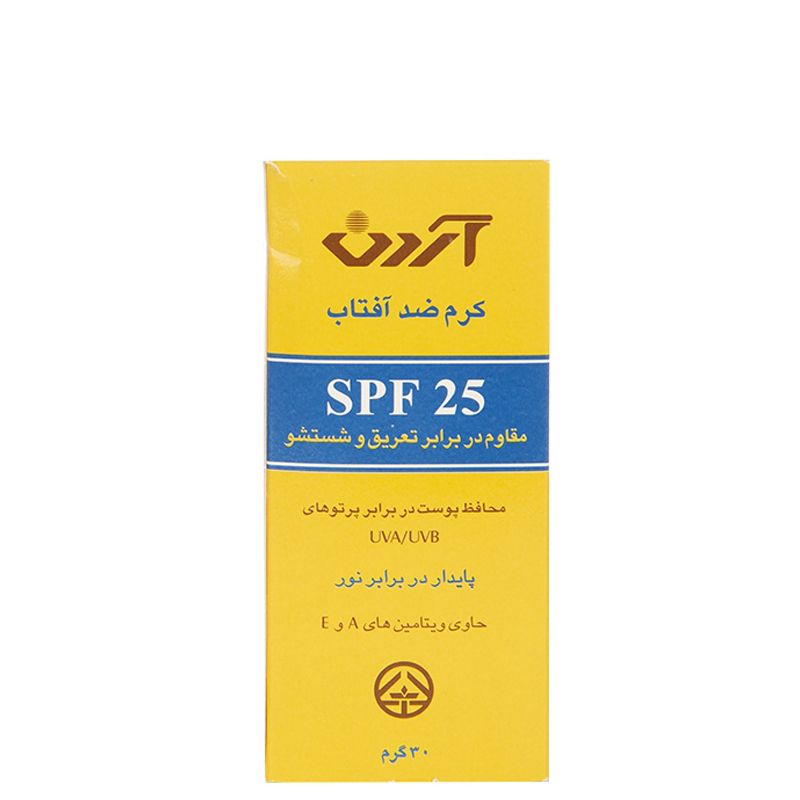 77KmFxf7mfULqeHhLSFR8J6hESviigwlrb8T2ujw.jpeg کرم ضد آفتاب SPF25 آردن (50 گرم) - تصویر 1
