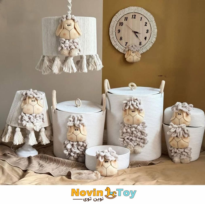 A-complete-set-of-childrens-room-with-a-beautiful-design-1.jpg باکس ارتفاع 30 درب دار اتاق کودک مکرومه طرح ببعی - تصویر 1