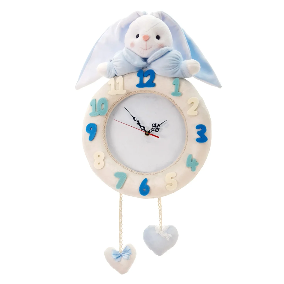 ساعت دیواری کودک مدل خرگوش رابیت کد W-RAB-T - تصویر 21