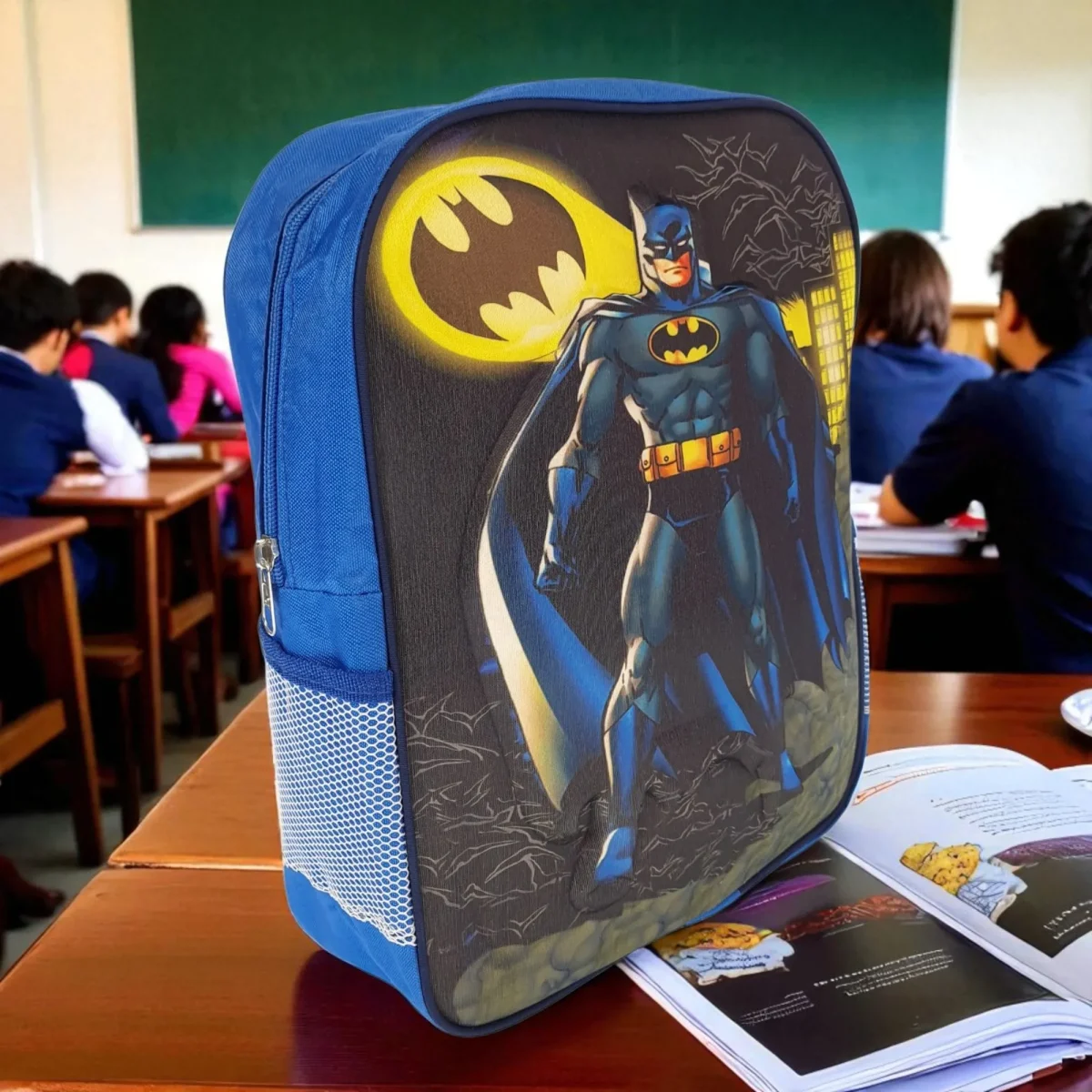 کوله پشتی بچگانه طرح بتمن BATMAN مدل (اقتصادی) کد ECO-BTMAN - تصویر 6