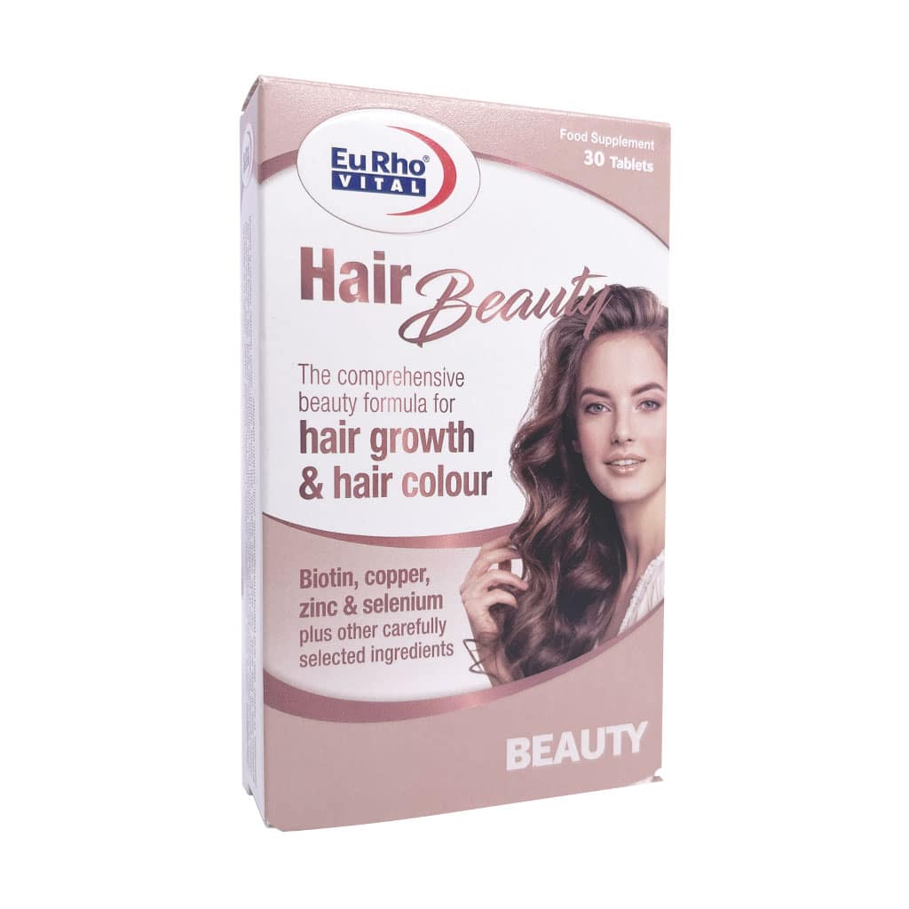 Eurhovital-Hair-Beauty-Tablets.jpg قرص هیر بیوتی یوروویتال (30عدد) - تصویر 1