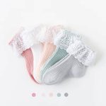 جوراب دخترانه بچه گانه طرح میریام - تصویر 3