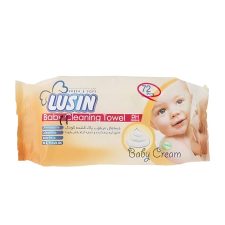دستمال مرطوب کننده لوسین کودک مدل Creamy بسته 72 عددی