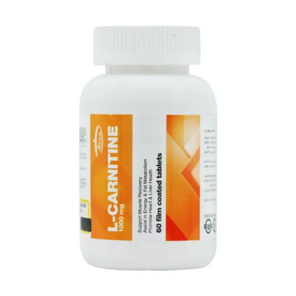 Karen-L-Carnitine-1000-mg-60-Tabs-600x600-1.webp ال کارنیتین 1000کارن - تصویر 1