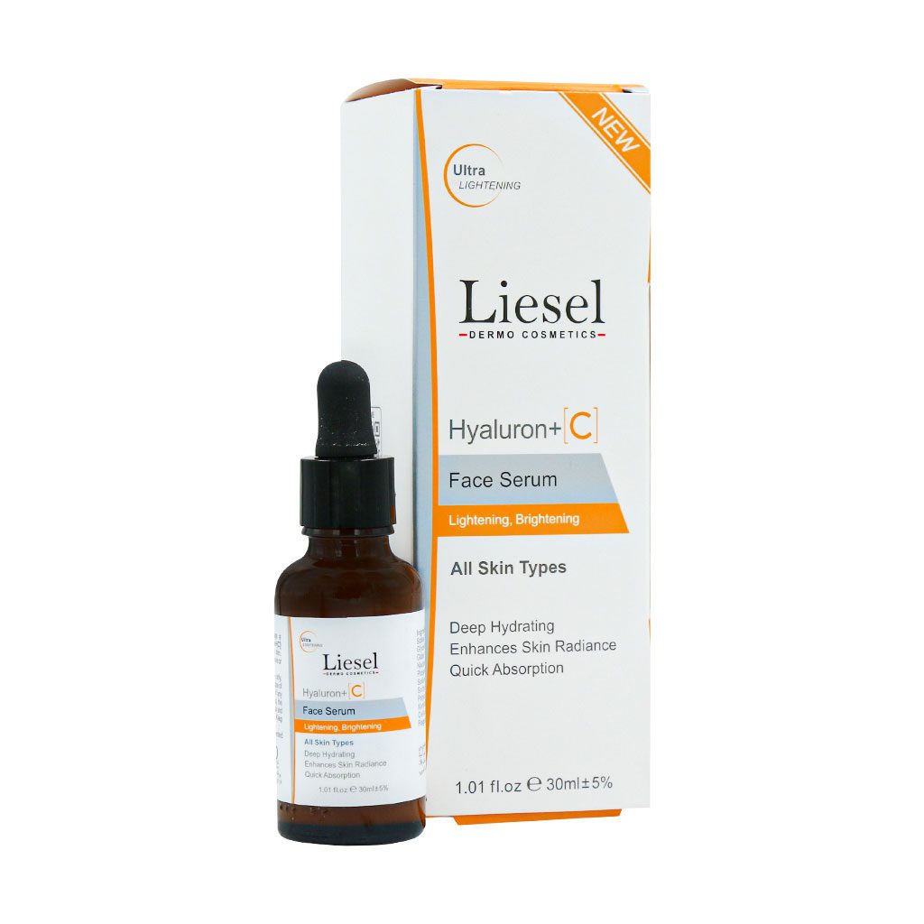 Liesel-Hyaluron-And-Vitamin-C-Face-Serum-30.jpg سرم روشن کننده ویتامین سی و هیالورونیک اسید لایسل (30 میل) - تصویر 1
