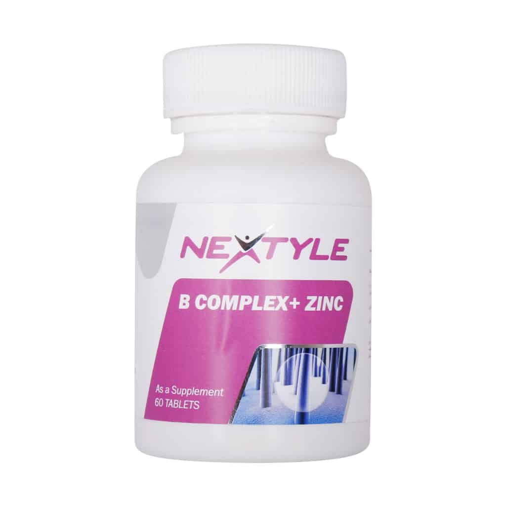 Nextyle-B-Complex-Plus-Zinc60-Tablets.jpg قرص ب کمپلکس و زینک نکستایل (60عدد) - تصویر 1