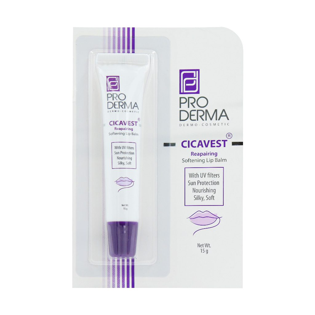 Proderma-Cicavest-Lip-Balm-15.jpg بالم لب نرم کننده و ترمیم کننده پرودرما (15 گرم) - تصویر 1