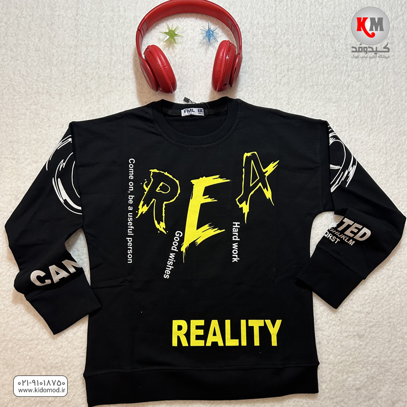 Rality-تیشرت-تک.jpg بلوز اسپرت طرح Reality - تصویر 1