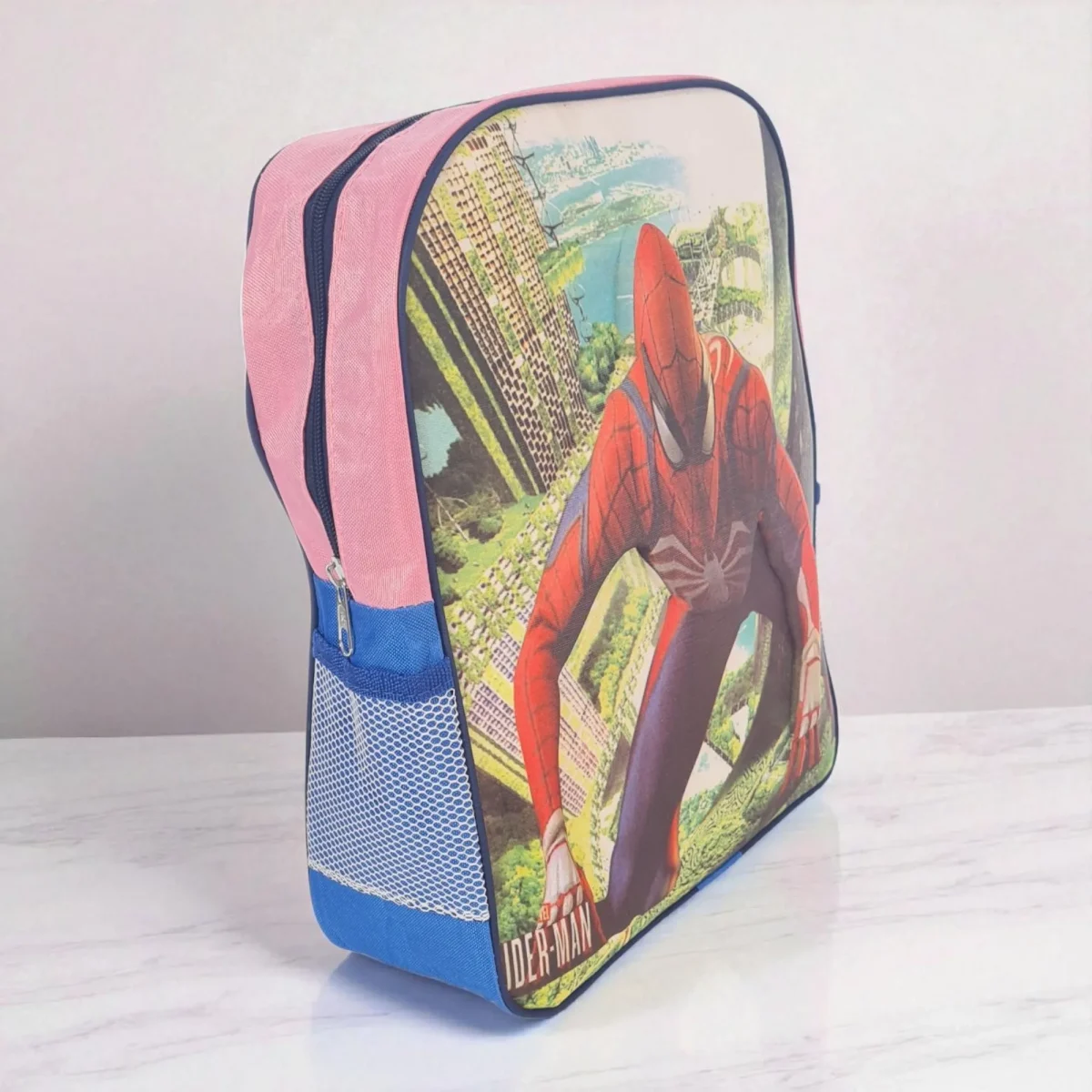 کوله پشتی بچگانه طرح مرد عنکبوتی SPIDER MAN مدل (اقتصادی) کد ECO-SPMAN - تصویر 5