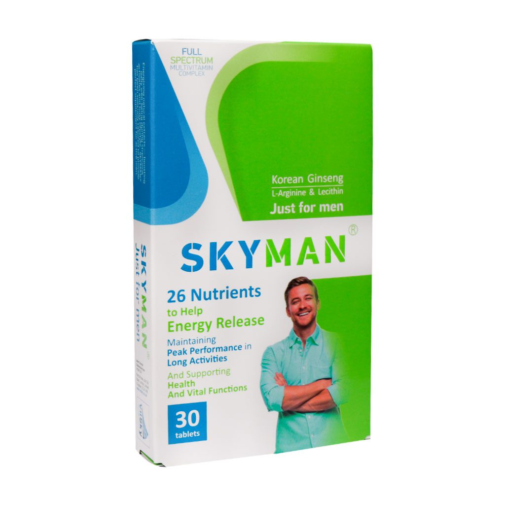 Vit-Sky-Sky-Man-30-Tablets.jpg قرص اسکای من ویت اسکای (30 عدد) - تصویر 1