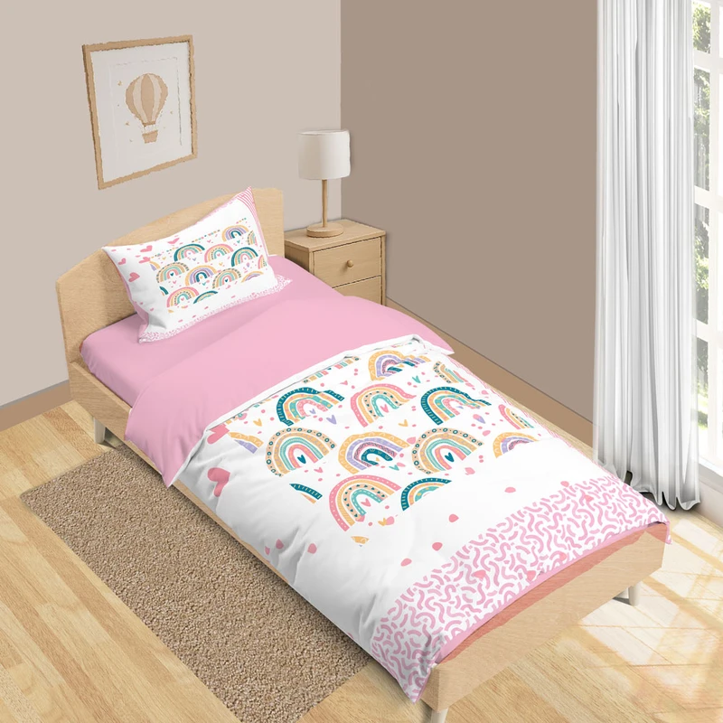 afb2093d502a54cda445354f8a2e00953da97b9b_1768816900.webp روتختی کودک طرح رنگین کمان مدل T6367 - تصویر 1