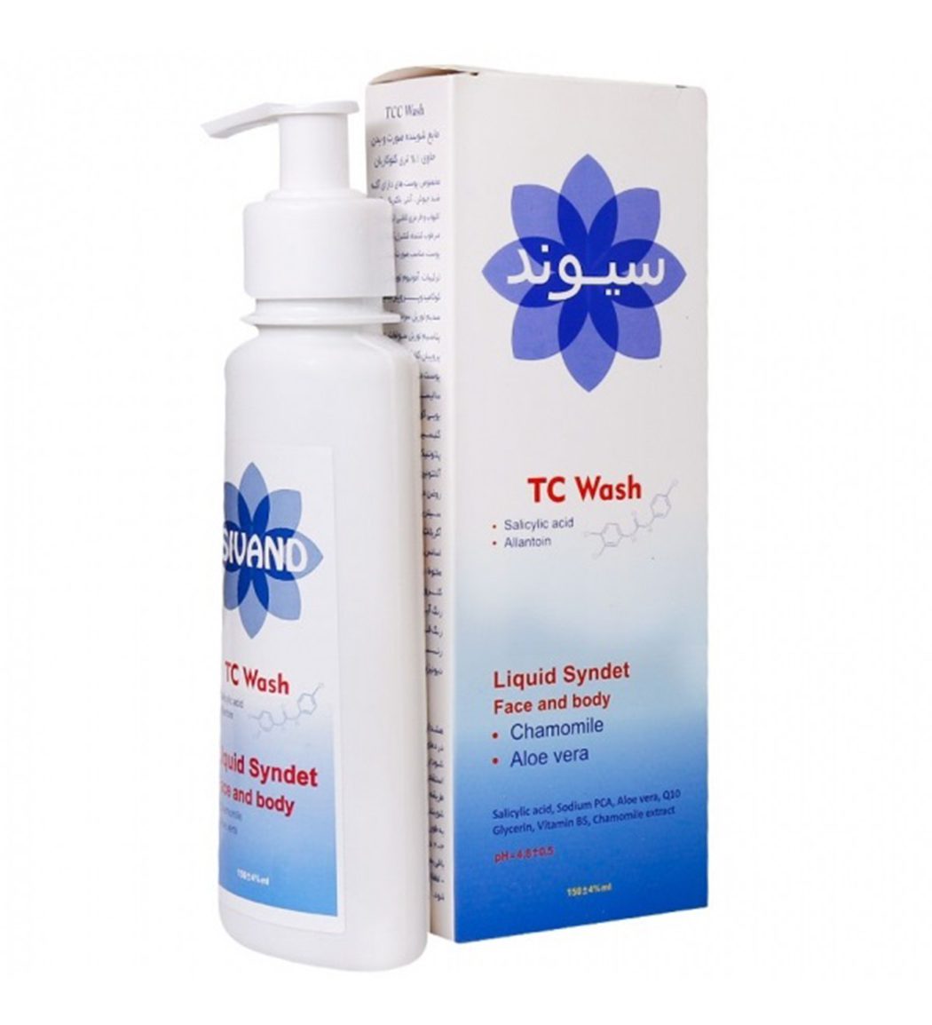 baecbba546de43b689d7f2a2a7aa0c2b.jpg ژل شستشو صورت و بدن سیوند حاوی 1% تری کلوکاربان (150میل) - تصویر 1