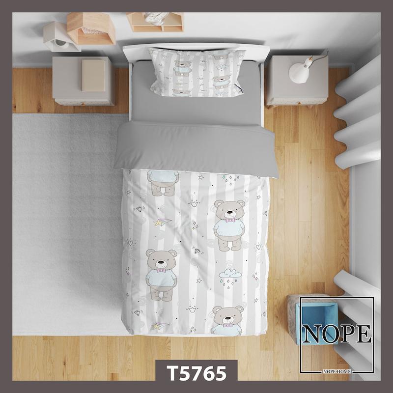 c181f3a170e3077ab91260c29bfbfab1.jpg روتختی کودک طرح خرس ها مدل T5765 - تصویر 1
