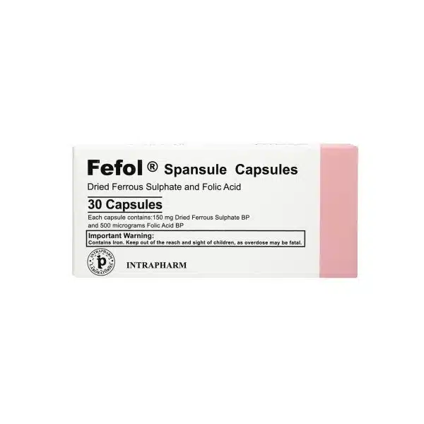 کپسول ففول (30 عدد) | capsule fefol