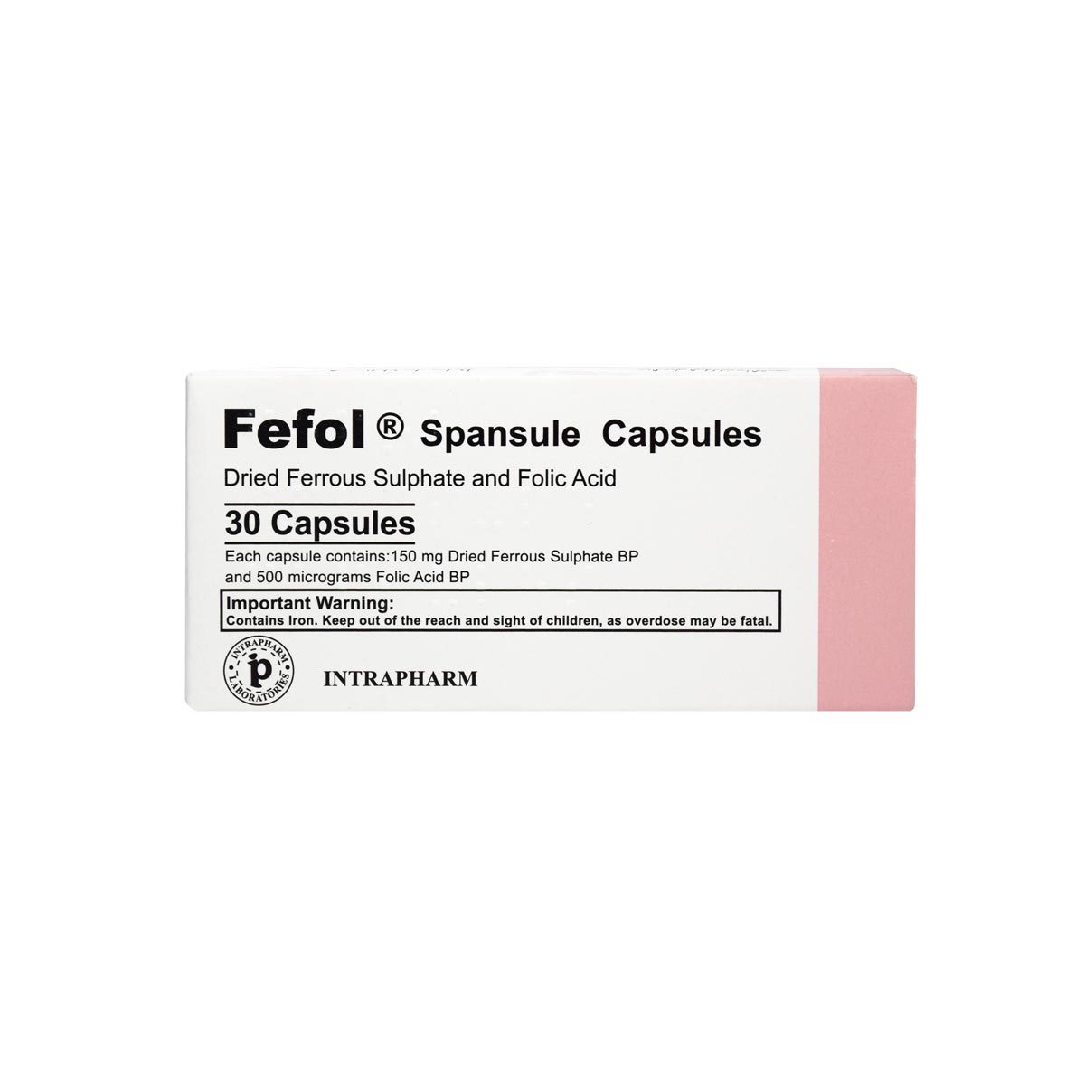 fefol.jpg کپسول ففول (30 عدد) | capsule fefol - تصویر 1