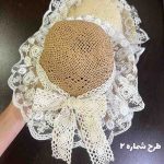 کلاه حصیری دخترانه طرح پاپیون - تصویر 5