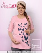 تی شرت بارداری و شیردهی پروانه - تصویر 5