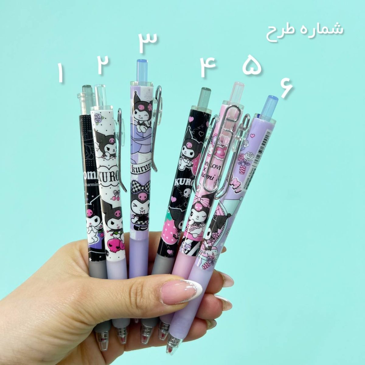 خودکار ژله ای فشاری طرح کرومی - تصویر 2