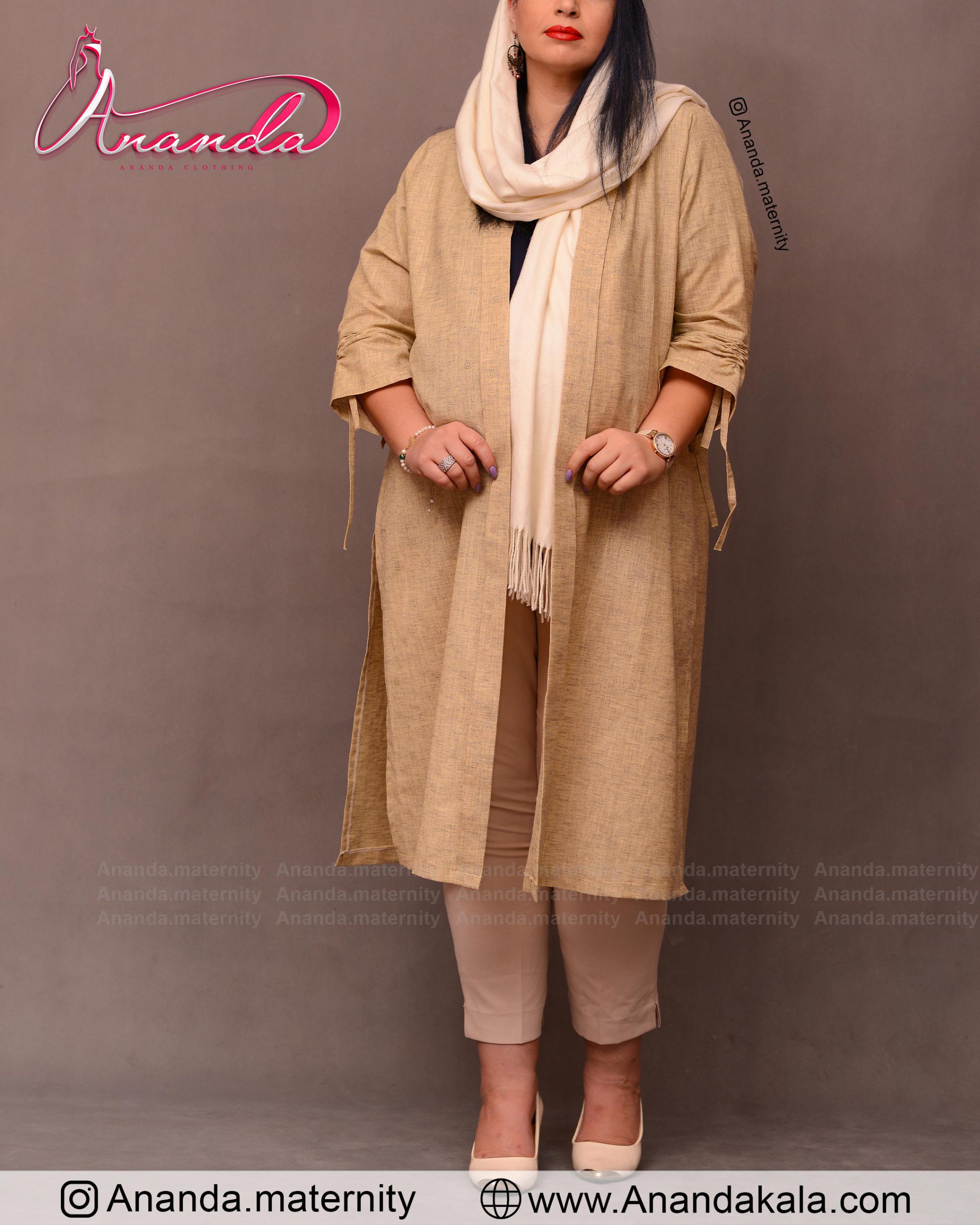 دنیز2-scaled-1.jpg مانتو بارداری و سایز بزرگ دنیز - تصویر 1