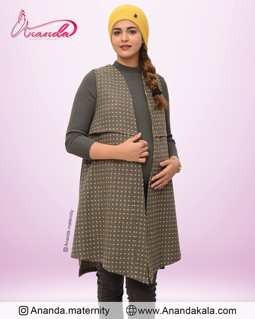 سارافون-چیستا1.jpg سارافون بارداری پشمی چیستا - تصویر 1