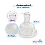 سر شیشه سرپهن بیبی نوا baby nova مدل 14221 - تصویر 3