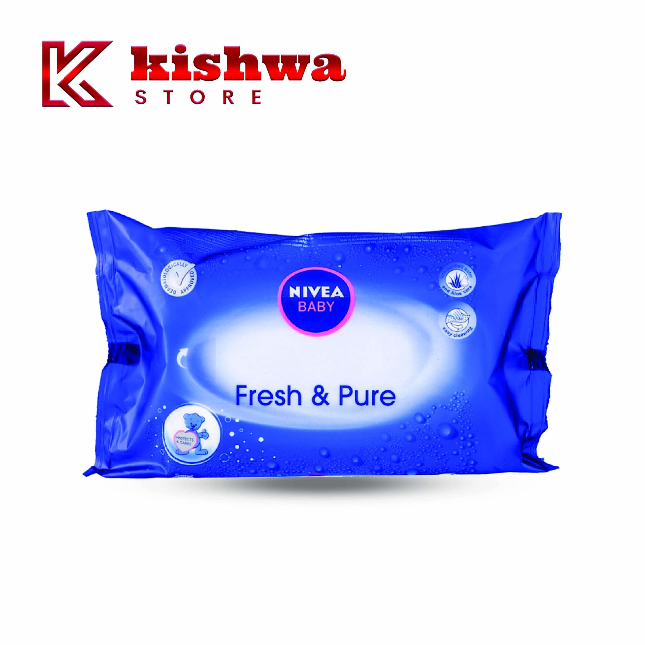 پد-کودک-1-scaled-1.jpg دستمال مرطوب کودک نیوآ مدل Fresh & Pure | پاکسازی ملایم برای پوست حساس نوزادان - تصویر 1