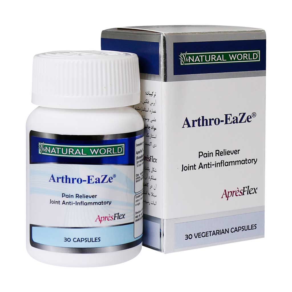 Natural-World-Arthro-Eaze-Capsules.jpg کپسول آرترو ایز نچرال ورلد (30 عدد) - تصویر 1