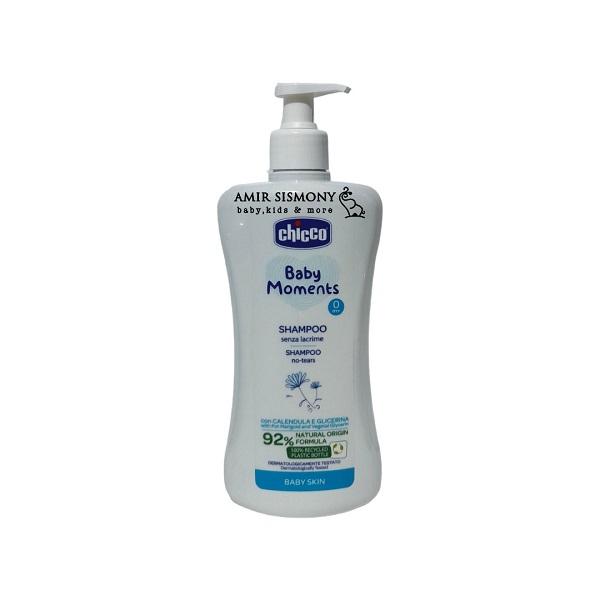 chicco-baby-moment-shampoo-senza-lacrime-500mil.jpg شامپو سر گل همیشه بهار 500 میل چیکو chicco - تصویر 1