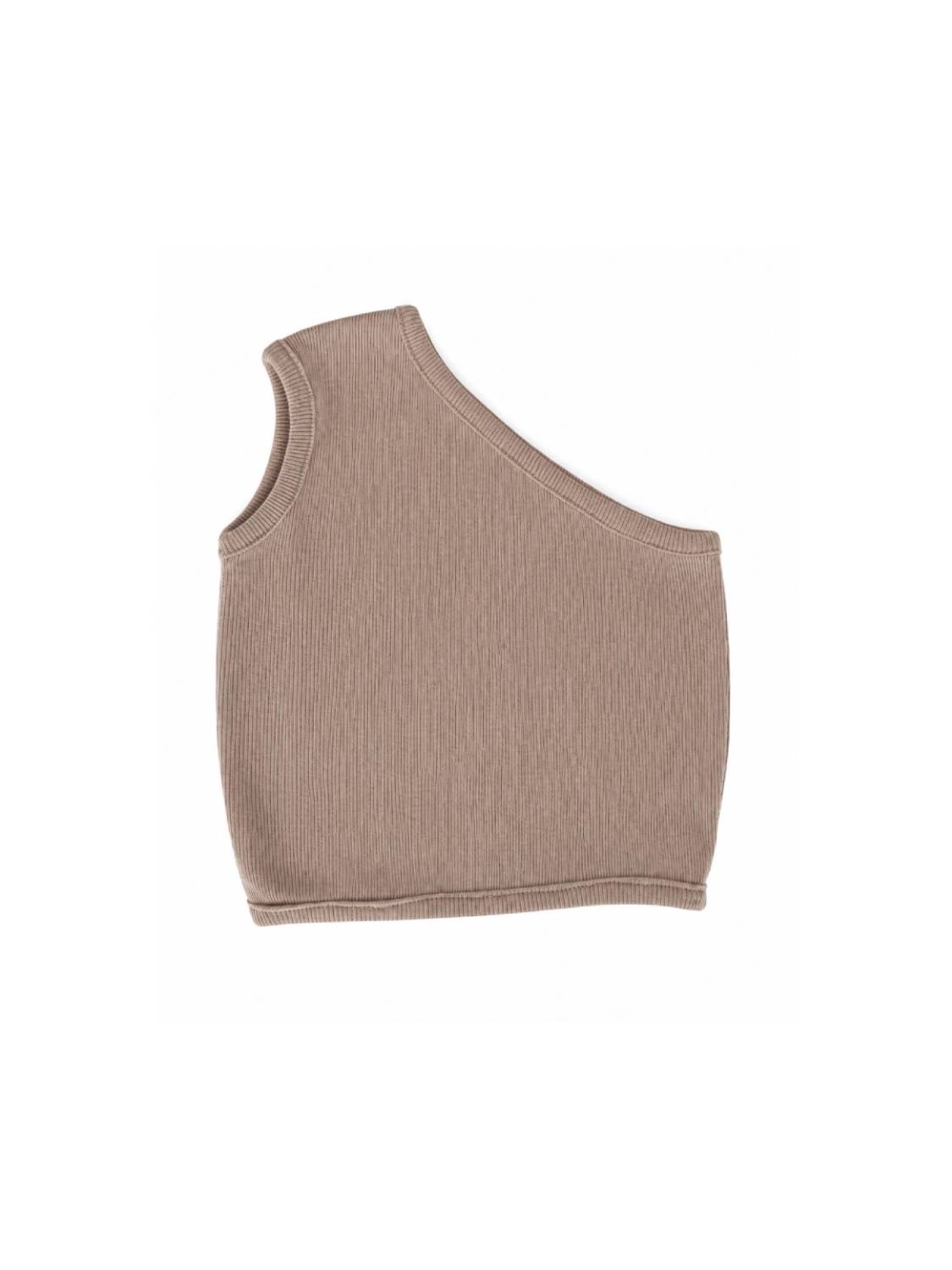 402-F-02-02.jpg تاپ ساده کرم - تصویر 1