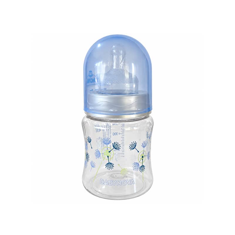 45000-3 شیشه شیر طرح سینه بیبی نوا مدل 45000 - تصویر 1