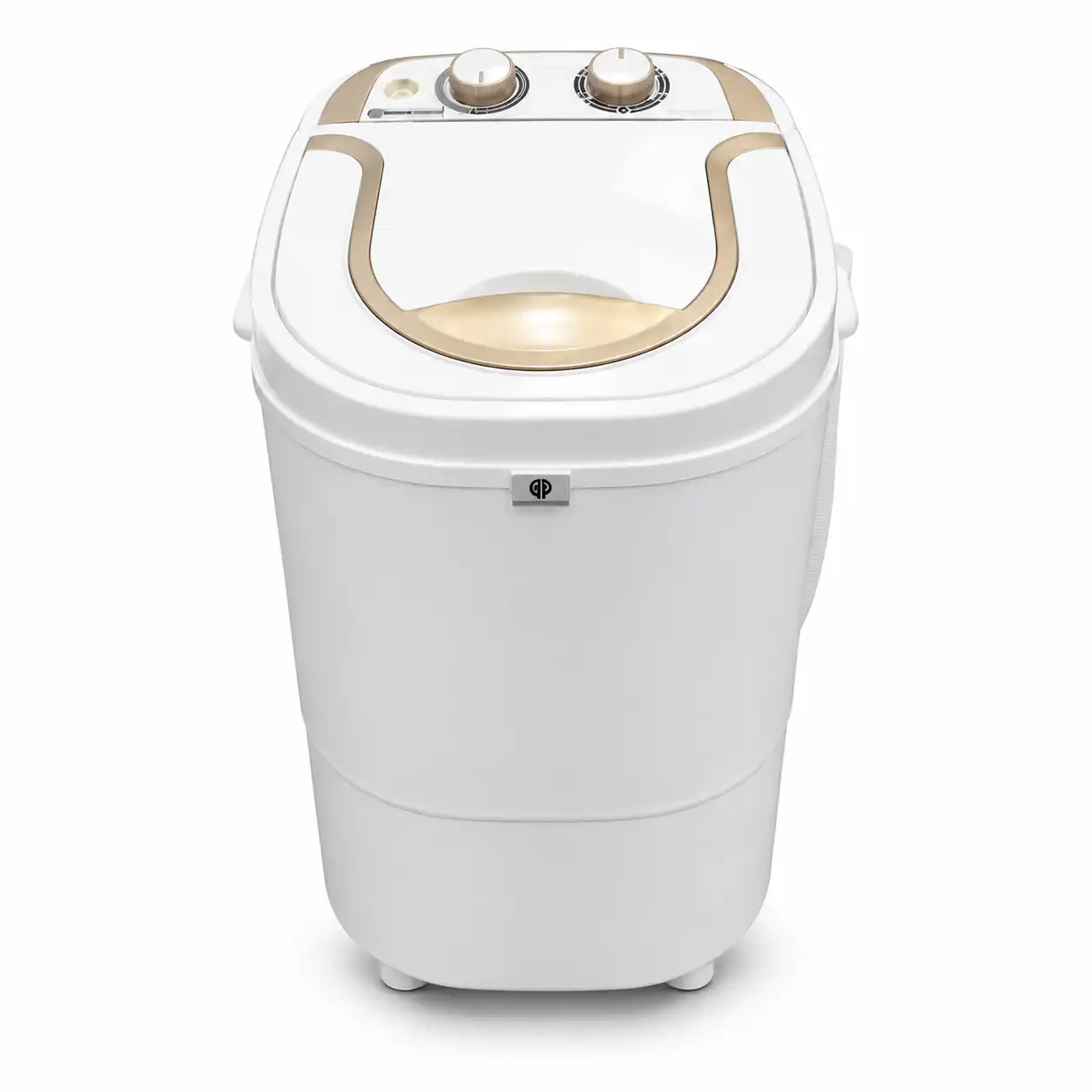 Compact-Champagne-Trim-Mini-Washing-Machine.webp مینی واش جنرال تکنیک 3022MW - تصویر 1