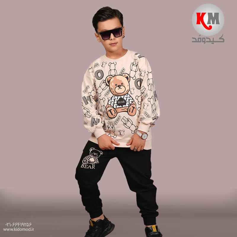 بلوز-شلوار-خرس-tedy-2.jpg بلوز شلوار اسپرت طرح خرس TEDY - تصویر 1